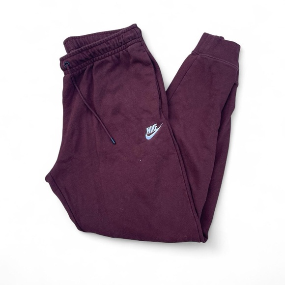 Nike Men's Burgundy Sweatpants - Picture 1 of 5